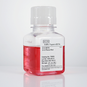 Reactivos de Laboratorio TEEC CHEE TS005 100ml Tripsina 0.05% EDTA con Rojo Fenol para Medio de Cultivo Celular - Product Image 4
