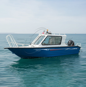 Prix direct usine – Bateau de plaisance en aluminium de 5,3 <span class=keywords><strong>m</strong></span> (17 pi) avec petite cabine semi-fermée, yacht sportif à vendre - Product Image 1