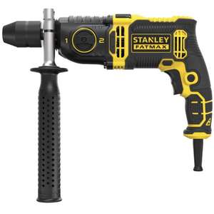 STANLEY - FMEH1100K-QS Percussion <b>drill</b> 1100w - 2 speeds - EAN 5035048654569 WIRED <b>POWER</b> TOOLS IMPACT <b>DRILLS</b> AND DRIVERS - Product Image 1