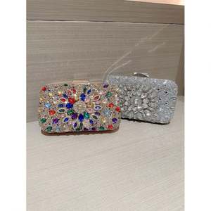 Pochette da Sera per Signore con Glitter e Brillantini, Borse da Cerimonia per Feste e Matrimoni - Product Image 1