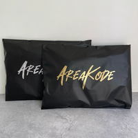 Emballage pour vêtements écologique, biodégradable, recyclable, polymailer auto-adhésif, logo personnalisé, enveloppe de courrier, imperméable, mat/brillant, 1,5 mil