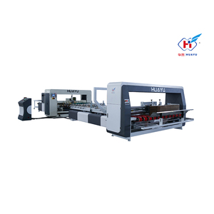Tự động đóng gói Hộp giấy và dán carton gấp dán máy khâu với một chức năng điều chỉnh thứ tự chính - Product Image 2