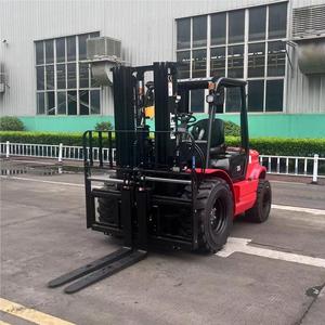 FLIFT <strong>3.5</strong> <strong>Ton</strong> <strong>All</strong> <strong>Terrain</strong> <strong>Forklift</strong> 2WD diesel Powered off Road <strong>Forklift</strong> for Mountain Area Use Factory Price for Sale - Product Image 4