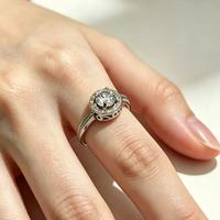 Bagues en laiton plaqué platine, pierres étincelantes élégantes pour les fêtes d'anniversaire, les mariages, les anniversaires de mariage, bijoux de mode, cadeaux