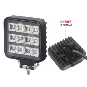 10-30V ECE R10 ROHS IP67 LED Công Việc Nhẹ 3 Inch 12 Wát Mini Led Công Việc Nhẹ Cho Xe Tải