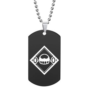 Anime <span class=keywords><strong>Jujutsu</strong></span> <span class=keywords><strong>Kaisen</strong></span> collana Satoru Gojo Geto Suguru titanio acciaio ciondolo Halloween moda uomo donna accessorio Cosplay - Product Image 5