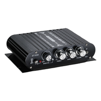 Amplifier Mini MP3 mobil Super Bass 2.1 saluran, modul Amplifier Mini MP3 mobil biru. ST-838 Stereo pemutar gigi