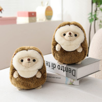 Peluche hérisson réaliste Kawaii, jouet en peluche doux et moelleux, poupée hérisson rembourrée, décoration de la maison, cadeau compagnon pour enfants