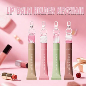 Llavero Porta Brillo Labial YDS para Bálsamo Labial Summer Fridays, Soporte de Almacenamiento para Accesorios de Llavero - Product Image 3