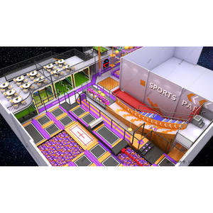 Parque de trampolín al aire libre grande y moderno, desafiante y divertido, Saltemos juntos - Product Image 6