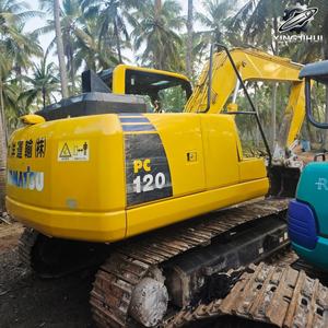 Excavatrice sur chenilles Komatsu 120 d'occasion, marque japonaise d'origine, 12 tonnes, mini-excavatrice compacte. - Product Image 6