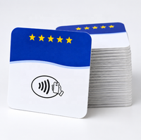 Carte NFC PVC personnalisée, étanche, réutilisable et programmable, plaque RFID pour l'hôtellerie, le commerce de détail et l'hôtellerie-gastronomie
