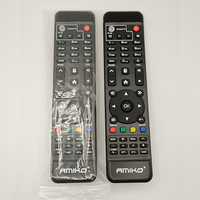 Télécommande Hostrong à code fixe et à code évolutif pour décodeur Amiko A6N (matériau ABS)