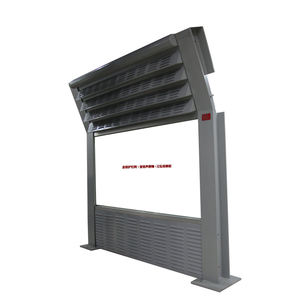 Barrière <span class=keywords><strong>anti</strong></span>-<span class=keywords><strong>bruit</strong></span> moderne en acrylique et métal pour autoroute avec fonctions de réduction du <span class=keywords><strong>bruit</strong></span> et de protection <span class=keywords><strong>anti</strong></span>-corrosion - Product Image 1