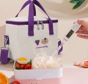 Bolsa Térmica Portátil para Mamá con Cierre, Anti-Robo, para Almacenamiento de Biberones y Pañales, Bandolera - Product Image 4