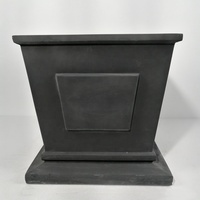 WOODZI OEM Jardinières d'extérieur en ciment légères et durables, finition texturée pour la maison, l'hôtel, couleur personnalisée