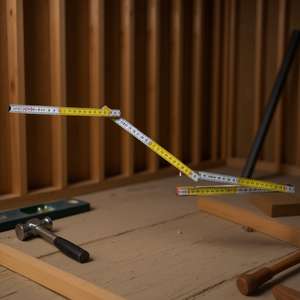 Règle pliante en bois Stanley de 60 pouces pour la menuiserie et la construction - Product Image 2