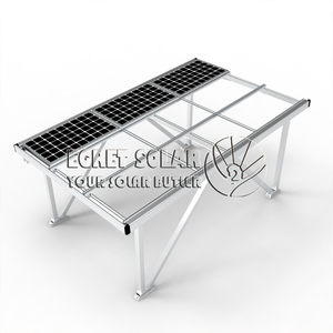 <span class=keywords><strong>Parking</strong></span> à énergie <span class=keywords><strong>solaire</strong></span> de cadre d'alliage d'aluminium de structure <span class=keywords><strong>solaire</strong></span> de stationnement de voiture facile à installer - Product Image 6