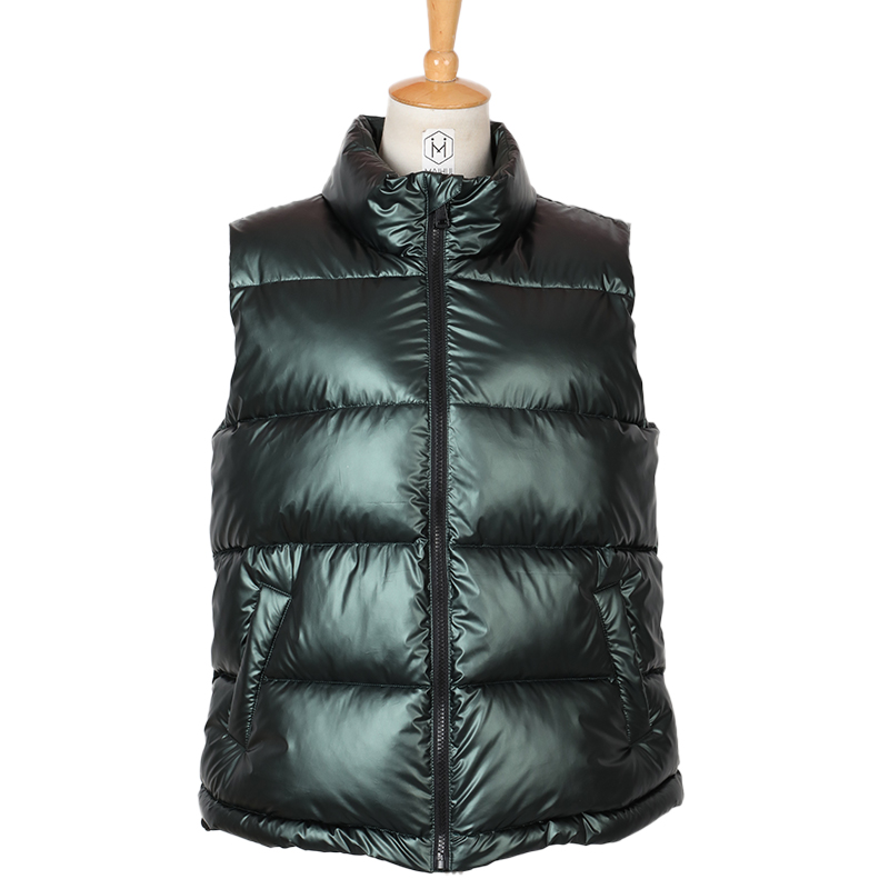 Women Winter Vests Hooded 2021 New Short Bright Color Vest Cotton Padded Jacket Sleeveless Female Winter Waistcoat Vest