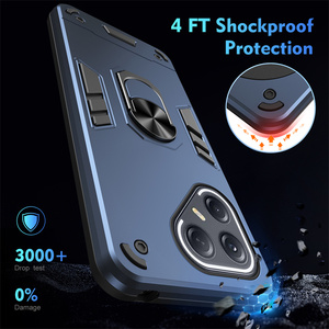 Coque de protection <span class=keywords><strong>hybride</strong></span> PC+TPU pour Tecno Pova 7 Ultra/7 Neo/7 Pro/7/6 avec béquille magnétique - Product Image 4