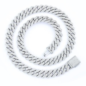 Cadena Cubana de Plata Esterlina de la Mejor Calidad para Hombre y Mujer, Joyería de Lujo Disponible a Precio de Fábrica - Product Image 4