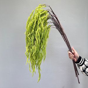 Branches de saule artificielles Meng Jie, blanches et vertes, plantes décoratives pour les cafés et les magasins de vêtements - Product Image 4