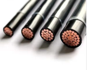 Fil électrique en cuivre toronné isolé PVC THHN THWN, homologué 600V, sections 2.5mm, 4mm, 6mm, 10mm, 16mm, 25mm, 35mm, 50mm - Product Image 2