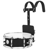 SLADE Factory Wholesale Custom Stainless Steel Material OEM ODM 14 Inch X 5.5 Highly Stand Drums Black Marching Snare Drum