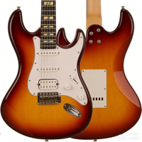 Wholesale Factory Price OEM Electric Guitar with 6 Strings Paulownia Wood Top & Rosewood Fingerboard SSH Pickups