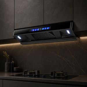 <span class=keywords><strong>Hotte</strong></span> de <span class=keywords><strong>cuisine</strong></span> à prix abordable avec conversion de fréquence intelligente, extracteur anti-graisse et fonctions de nettoyage pour hôtels - Product Image 5