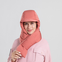 Hiver écharpe personnalisée chapeau de protection du cou intégré Mode européenne et américaine internet célébrité nouveau chapeau chaud épaissi