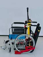 Chariot manuel pliable JG pour monter les escaliers, chariot médical pour fauteuil roulant, chariot de transport portable, chariot à main motorisé pour monter les escaliers
