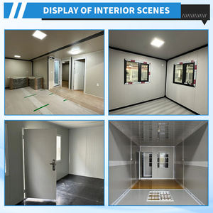 Maison conteneur préfabriquée démontable 20 pieds, maison modulaire, maisons préfabriquées, maison mobile, structure de conteneur, conteneur en acier pliable - Product Image 5