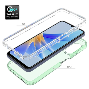 <span class=keywords><strong>TPU</strong></span> PC 2 trong 1 360 đầy đủ bảo vệ điện thoại di động Trường hợp đối với <span class=keywords><strong>Oppo</strong></span> A17 4G Cover quay lại - Product Image 2