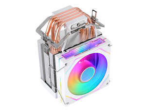 QiuzAim 2011 all'ingrosso 90mm RGB <span class=keywords><strong>CPU</strong></span> torre di raffreddamento 4 tubi di calore in rame per X99 AM4 Gaming PC controllo della temperatura - Product Image 3