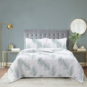 Sang trọng màu sắc rắn mùa hè sợi nhỏ chăn Quilt <span class=keywords><strong>bedding</strong></span> <span class=keywords><strong>Set</strong></span> - Product Image 6