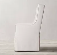 Sassanid – ensemble de salle à manger de luxe américain, classique, en tissu, avec jupe, fauteuil, siège, fourniture d'usine