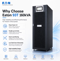 Onduleur triphasé en ligne à double conversion 93T 160KVA 60Hz pour la protection de l'alimentation des ordinateurs et des réseaux