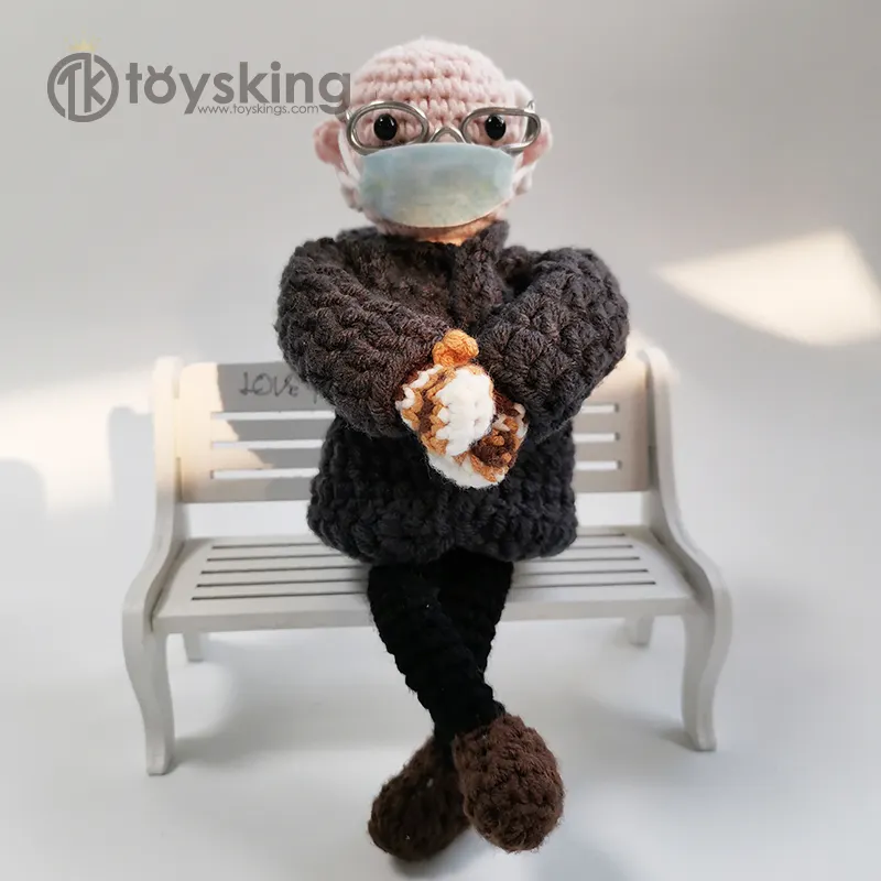 ToysKing Factory Hot Sell Amigurumi Bernies Fäustlinge Häkel puppe Custom Crochet Doll für den Großhandel