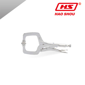 Hao Shou C-Type <b>Clamp</b> 125mm Adjustable Stainless Steel Industrial <b>Clamp</b> Polished Surface Metric - Product Image 5