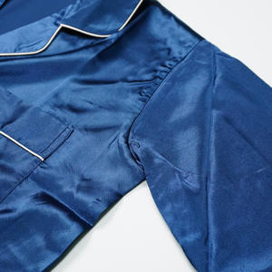 Vente en gros de pyjama en polyester grande taille avec logo personnalisé pour femmes, vêtements de nuit deux pièces pour les loisirs pour femmes, vêtements de nuit - Product Image 6