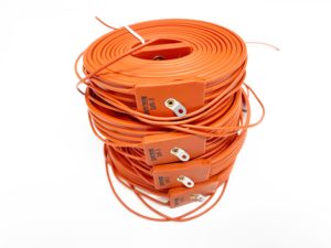 Bande chauffante en silicone 220V 100W 10mm x 5m, chauffage flexible en silicone pour la protection contre le gel des tuyaux - Product Image 2