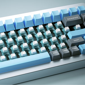 Switch Kailh Box Arctic Fox a 5 pin Cliky - Pre-lubrificato di fabbrica, Antipolvere, con Diffusore, Switch per Tastiera Personalizzata Fai-da-te - Product Image 5