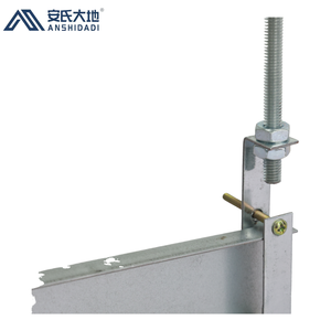 Giá thấp Trần lưới thành phần cho tấm thạch cao kim loại furring kênh chống cháy rustproof Trọng lượng nhẹ thép mạ kẽm - Product Image 3