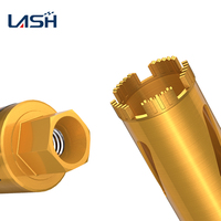 Broca de Diamante Afilada de Doble Vía LANSHENG de Alta Calidad para Perforación de Orificios en Tuberías de Aire Acondicionado