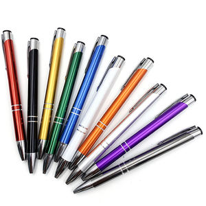 Livraison rapide en aluminium Animal stylo à bille cliquez sur métal nouveauté papeterie bureau cadeau promotionnel avec LOGO gravé au Laser - Product Image 5