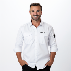 Aangepaste Hoge Kwaliteit Werk Shirts 100% Katoen Custom <span class=keywords><strong>Logo</strong></span> Mannen - Product Image 6