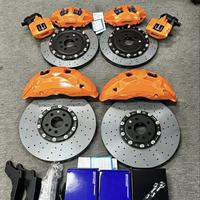 Nuevo Kit de Frenos de Cerámica de Carbono 2026, 10 Pistones Delanteros, 4 Pistones Traseros, Discos de Carreras Electromecánicos para Autos Deportivos/Lamborghini/Audi R8/BMW