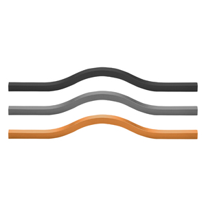 Factory Custom Modern Simple <strong>Door</strong> Handle Furniture Cabinet Drawer Curved Handle - Product Image 4