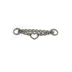 Geカスタマイズde kleurrijke, duurzame, waterdichte, roestvrijstalen martingale halve kettinghalsband, gelaste ketting voor honden & katten - Product Image 3